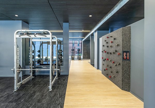 fitness center at Illume Apartments