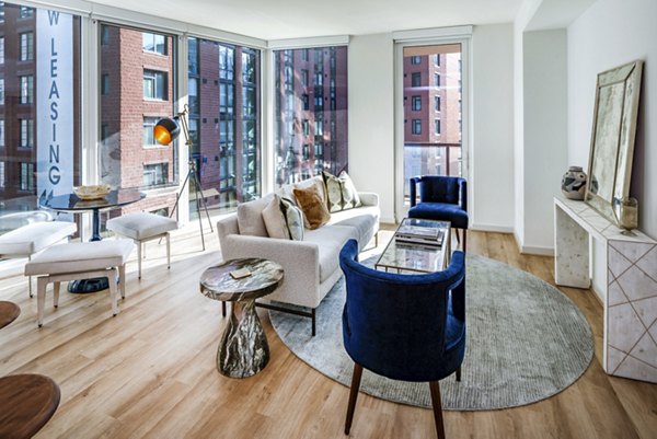 living room at Illume Apartments