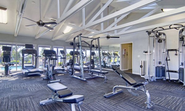 fitness center at Summit at Sausalito Apartments