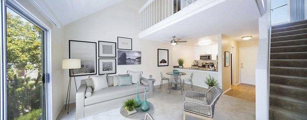 living room at Summit at Sausalito Apartment