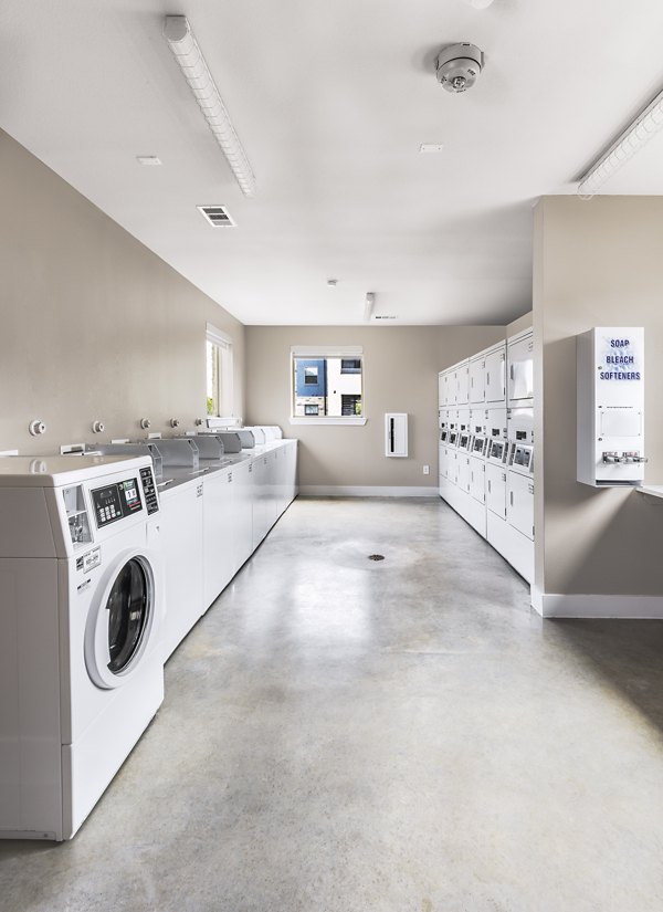 laundry facility at Aspire at Onion Creek Apartments