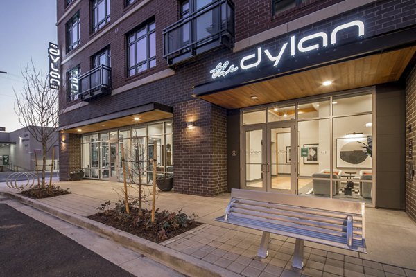 exterior at The Dylan Apartments