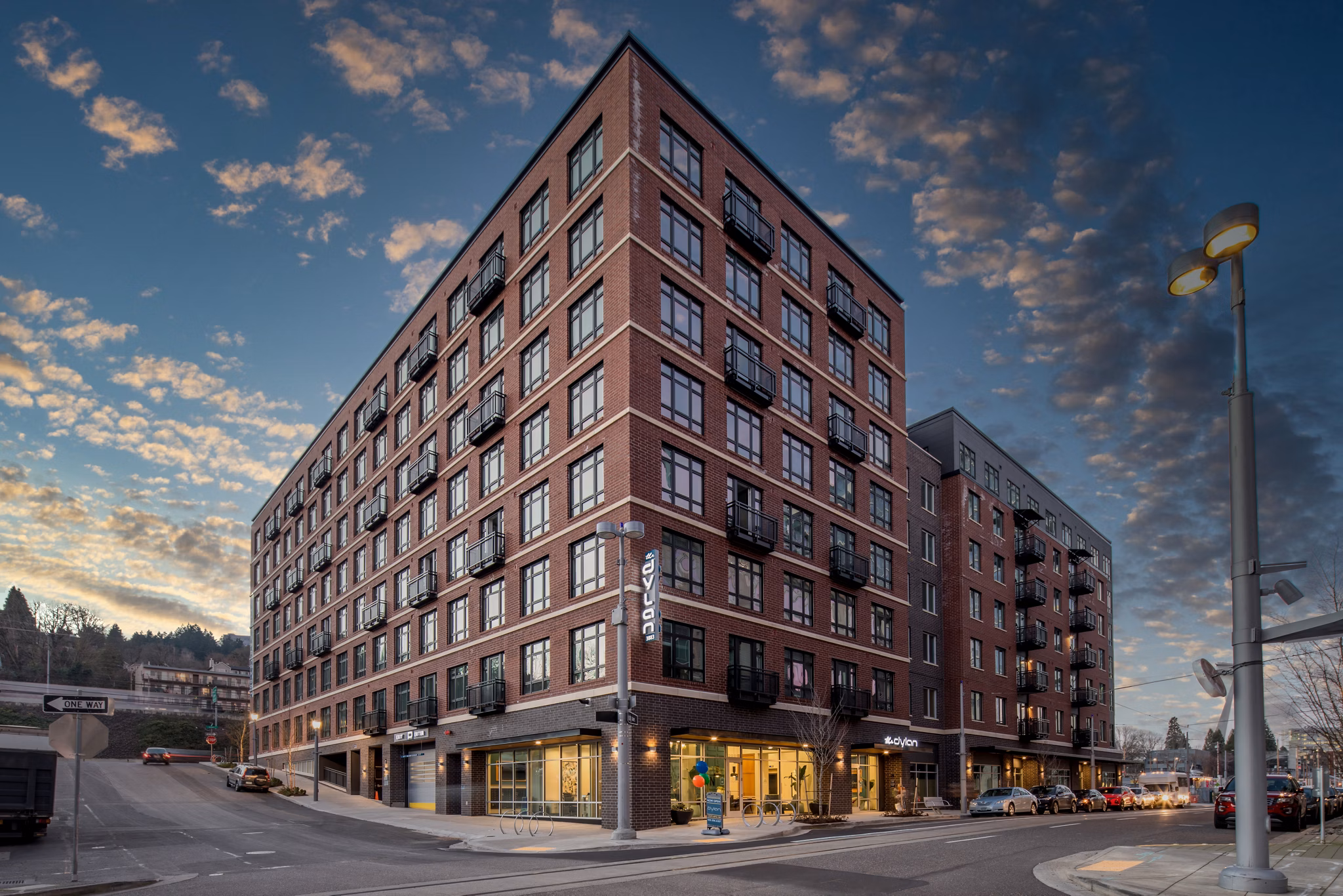 exterior at The Dylan Apartments