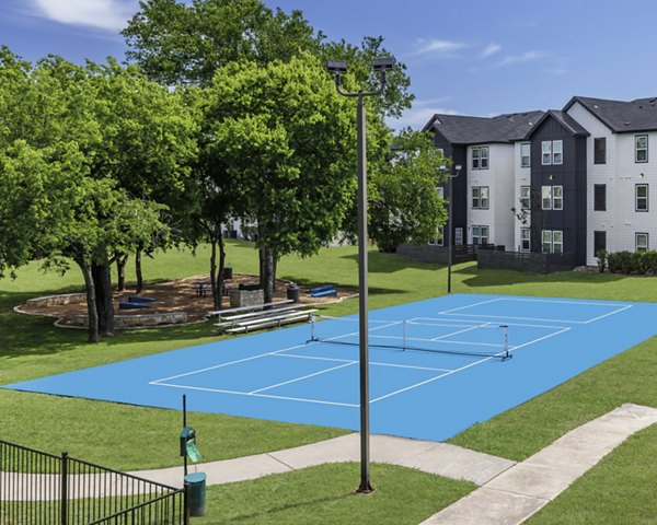 Sport court for basketball and tennis at Oltera, luxury apartments in Southeast