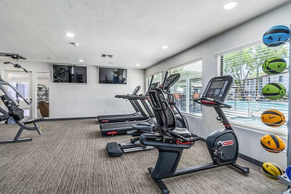fitness center at Desert Shadows Apartments