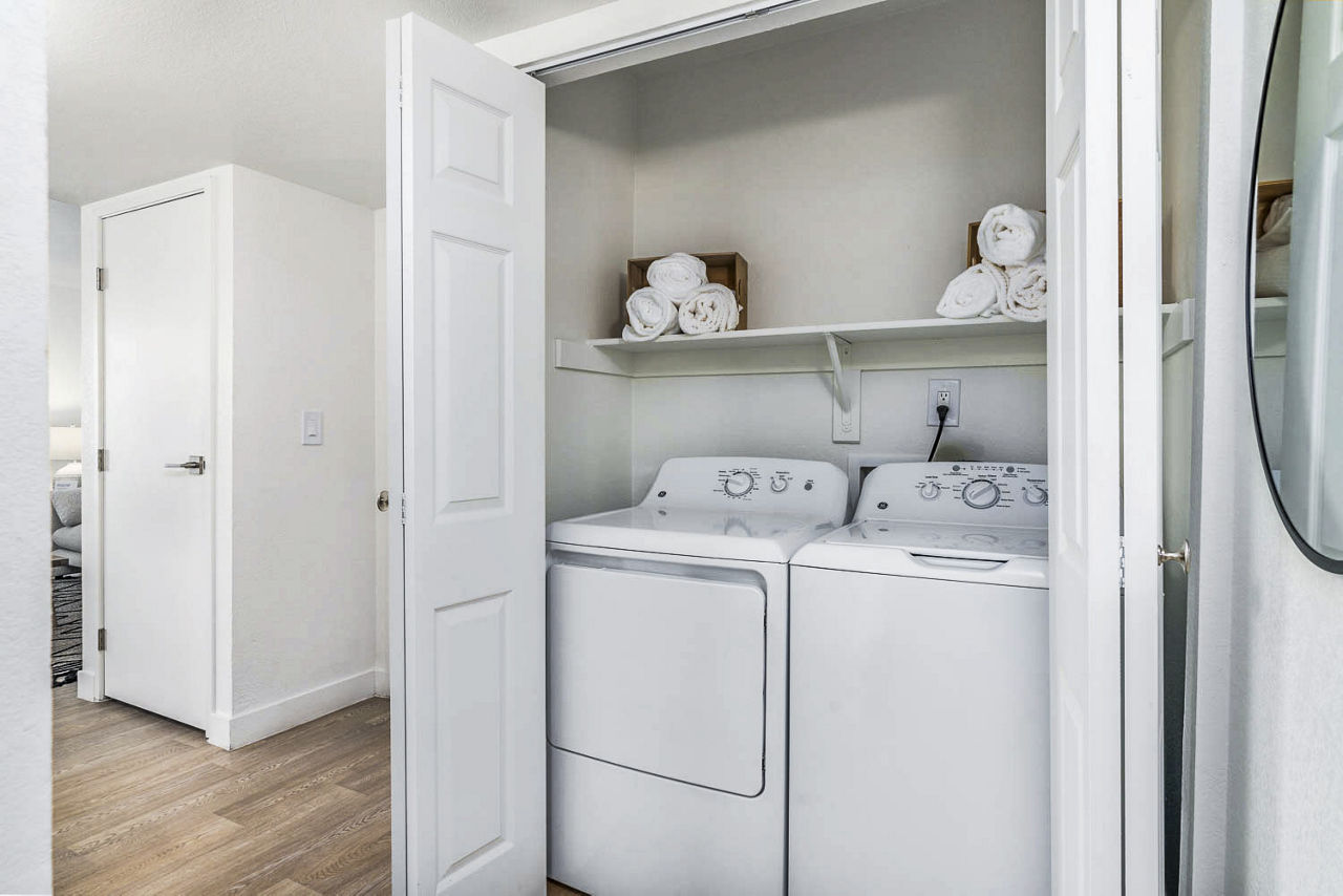 Laundry room at Sparro