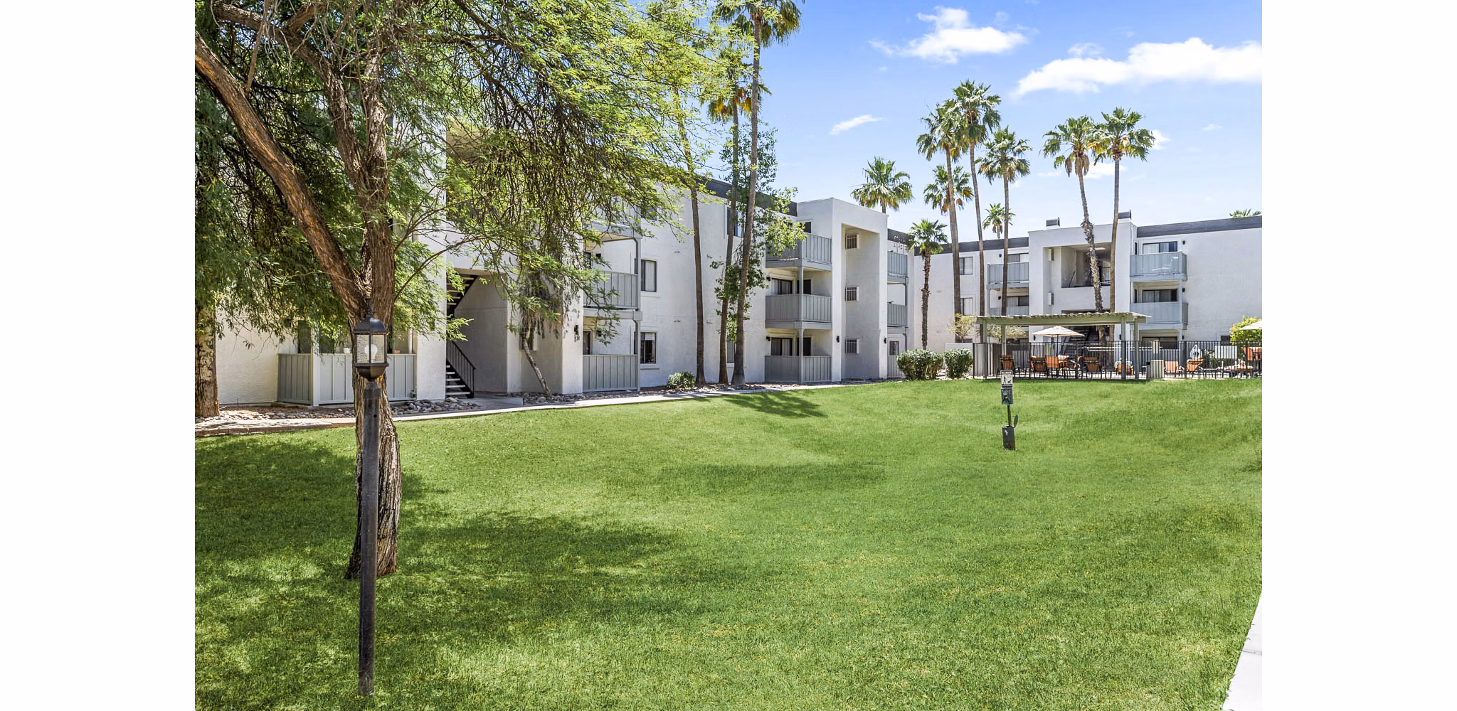 Dog-friendly park featuring agility equipment at Desert Shadows Apartments