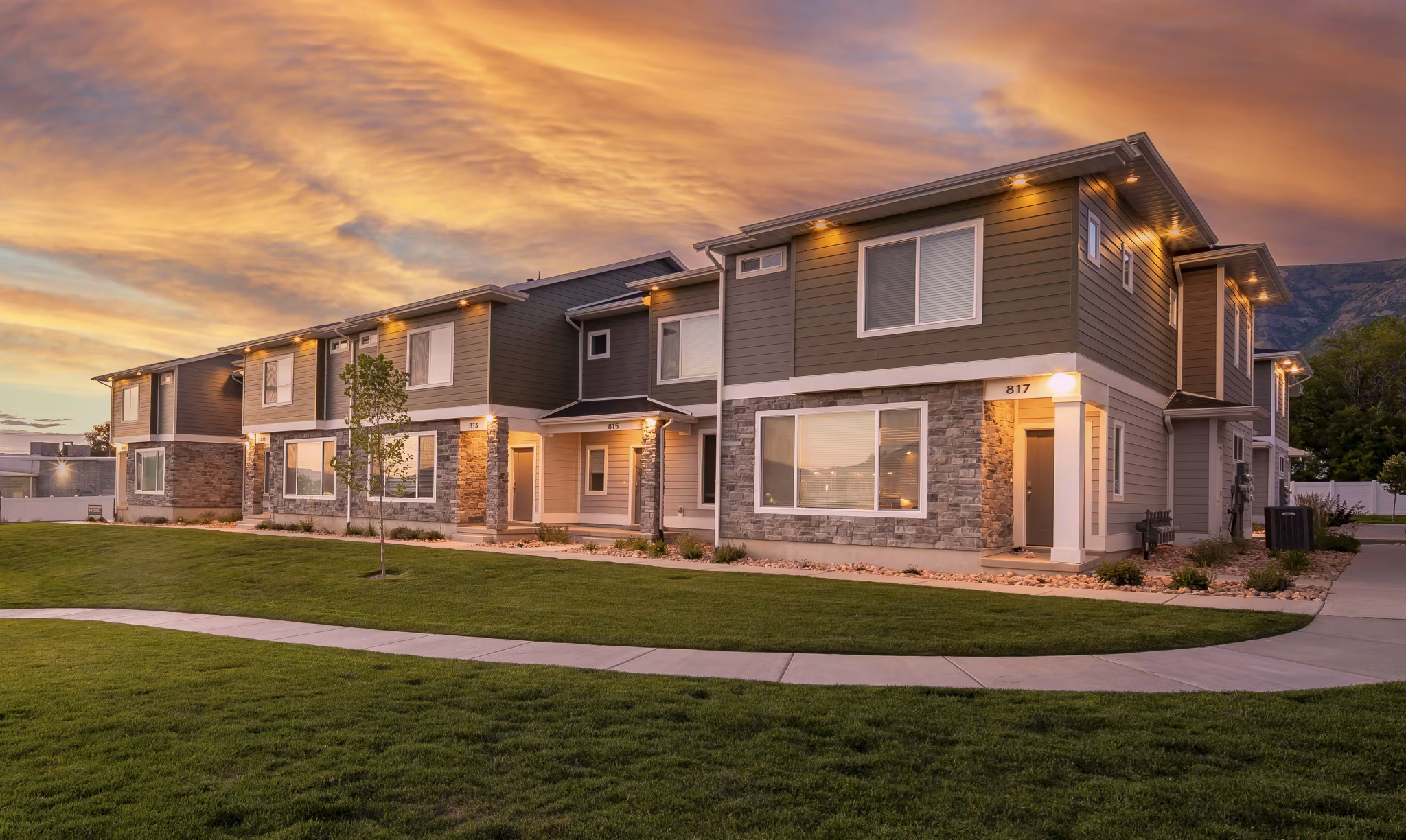 exterior at Fossil Cove Apartments 