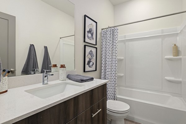 bathroom at Fossil Cove Apartments