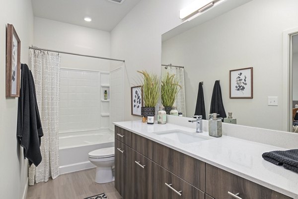 bathroom at Fossil Cove Apartments