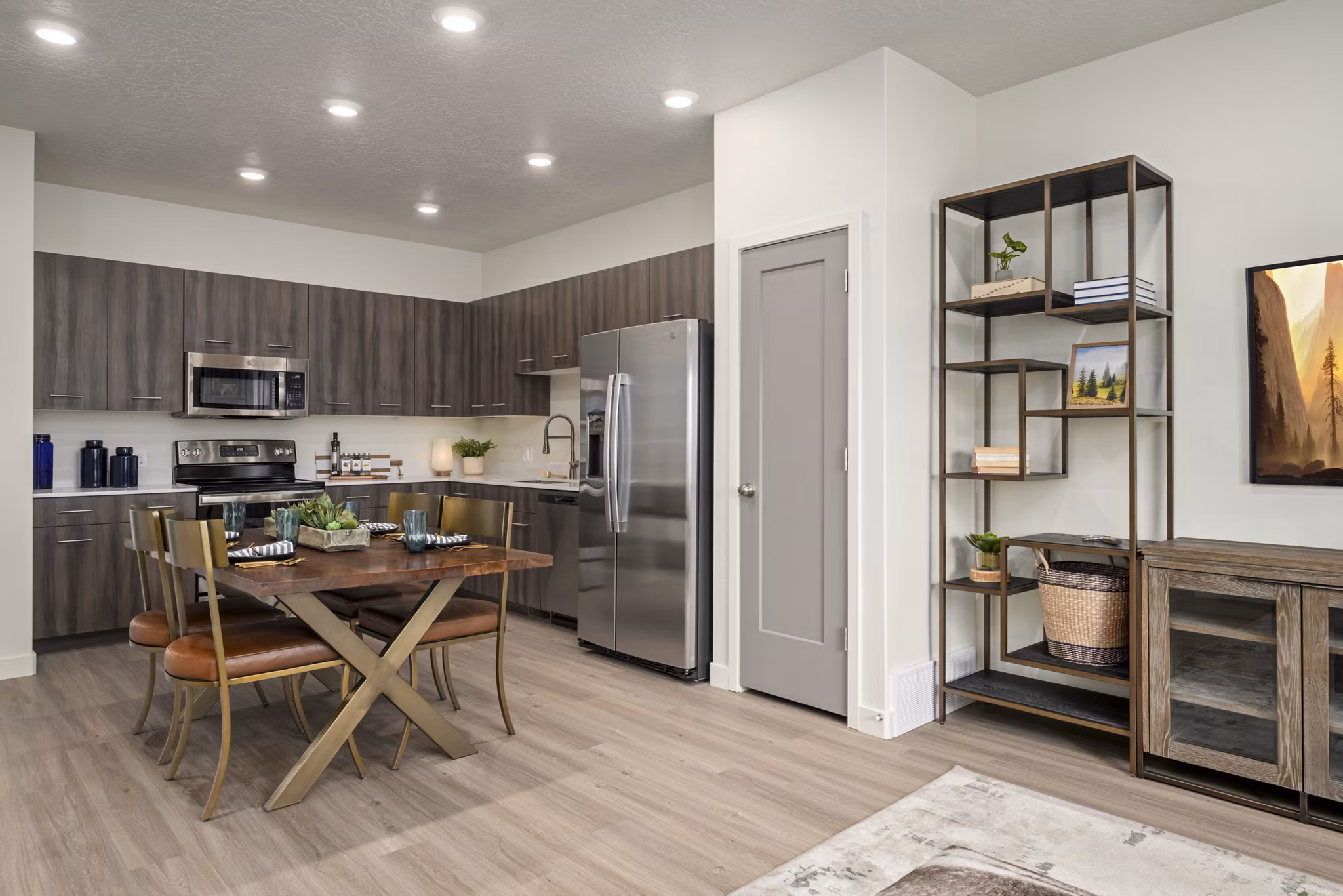 kitchen at Sky Meadow Villas Apartments