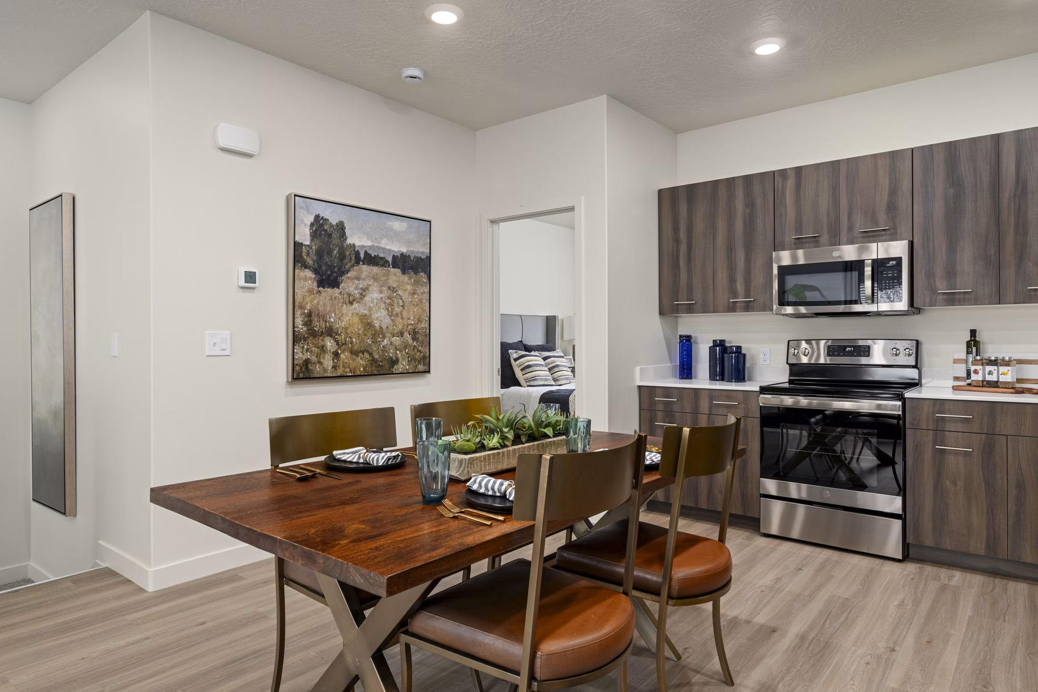 kitchen at Sky Meadow Villas Apartments