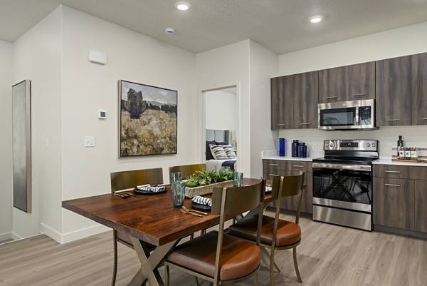 kitchen at Fossil Cove Apartments