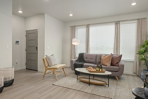 living room at Fossil Cove Apartments