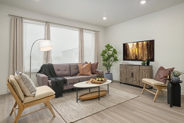 living room at Fossil Cove Apartments