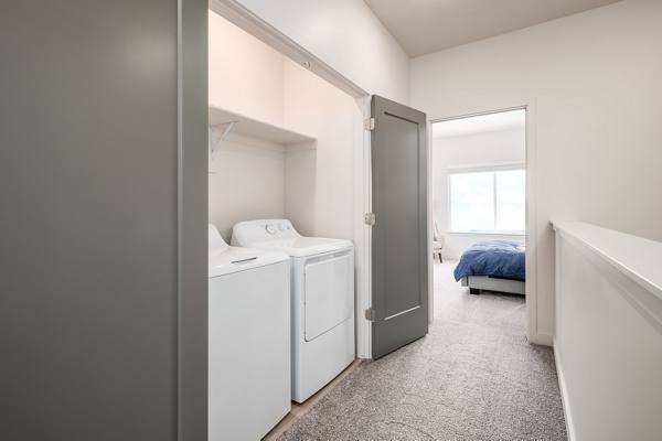 laundry room at Fossil Cove Apartments