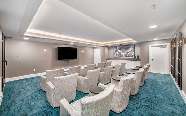 clubhouse theater at Avenida Watermarq at Germantown Apartments