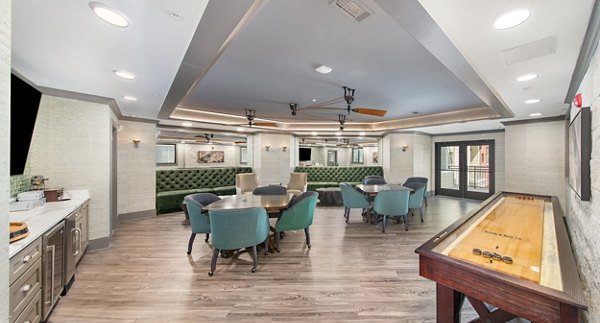 clubhouse game room at Avenida Watermarq at Germantown Apartments