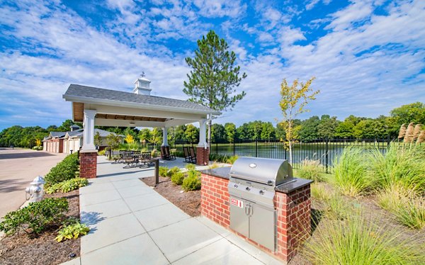 grill area/patio at Avenida Watermarq at Germantown Apartments