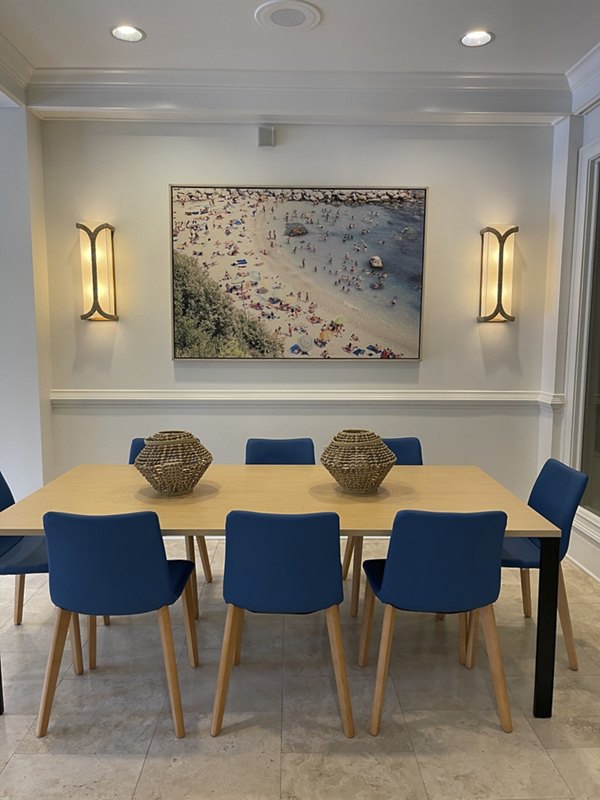 Clubhouse featuring modern seating and flat-screen TVs at Westmount Ashwood Apartments Luxury community space for residents to relax and socialize