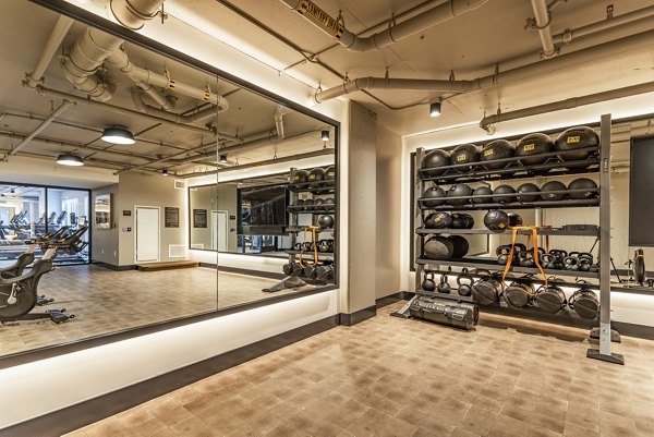 State-of-the-art fitness center with modern equipment at Arista Apartments for active lifestyles