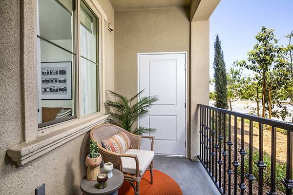 patio at The Landing at Arroyo Apartments