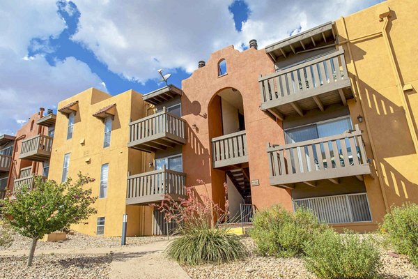 building/exterior at The Mica Apartments