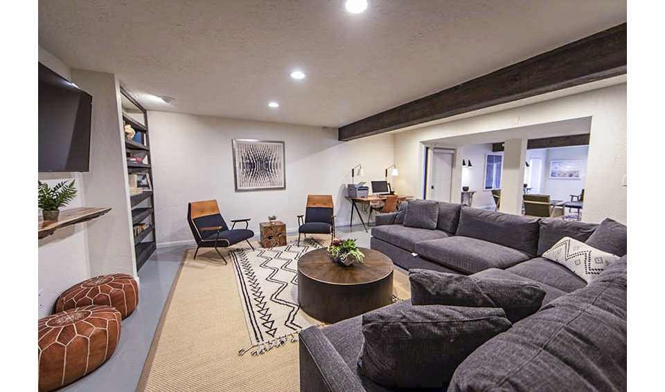 Modern clubhouse with leisure and entertainment spaces at The Mica Apartments Enjoy community events and premium amenities in this luxury setting