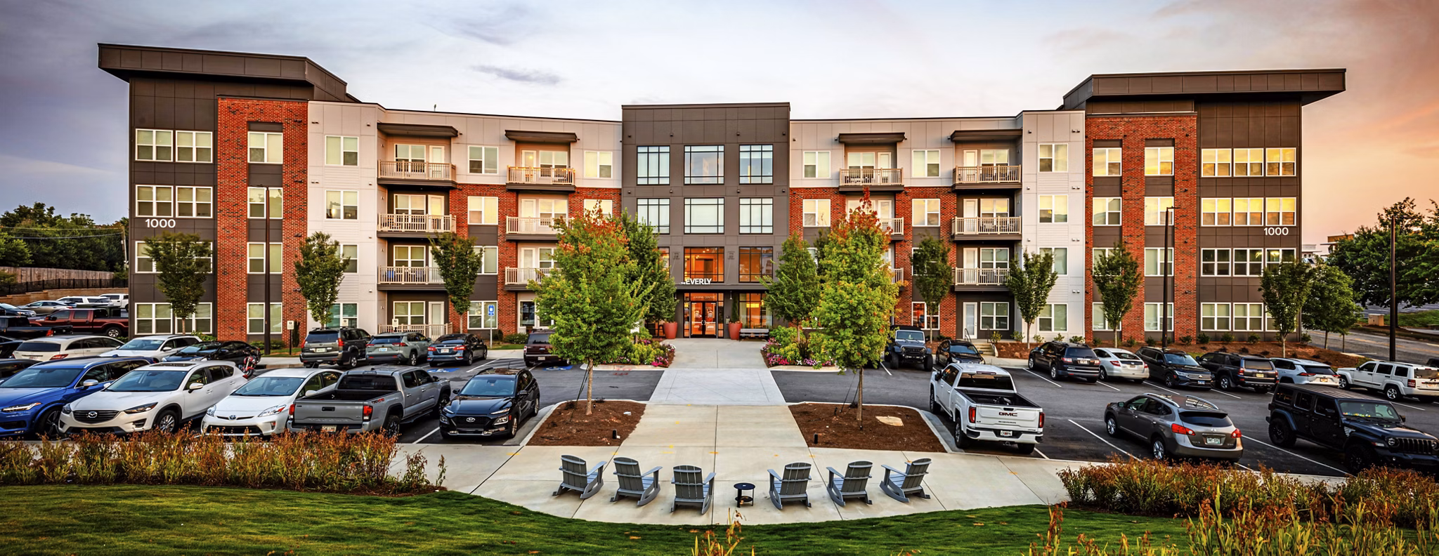 building/exterior at The Everly Apartment