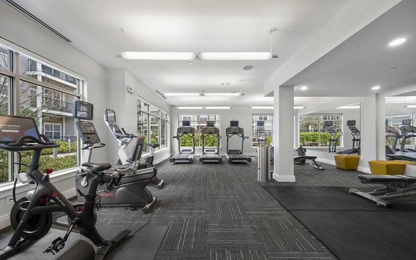 fitness center at Solis Gainesville Apartments