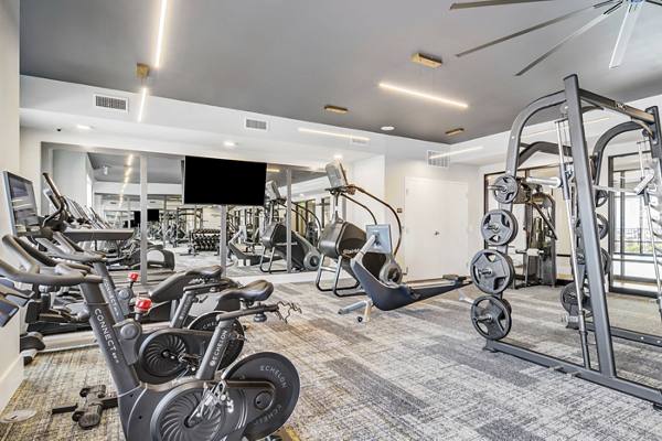 fitness center at Solis Gainesville Apartments