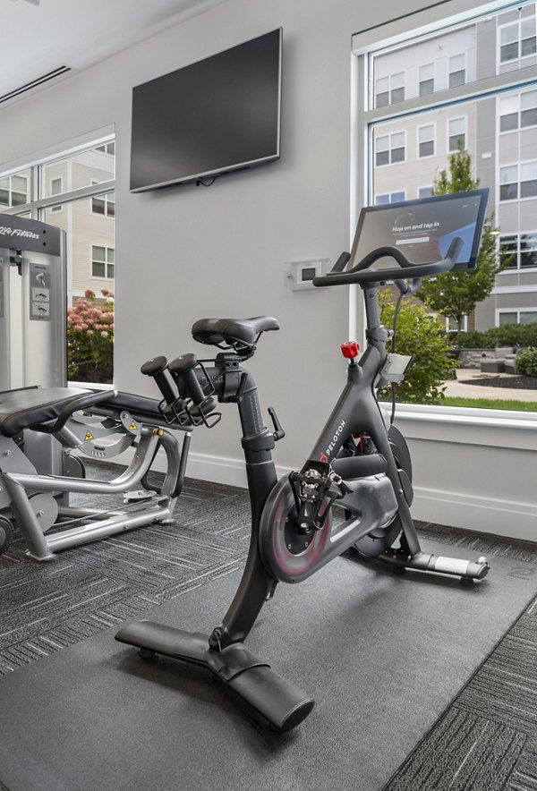 fitness center at The Everly Apartments