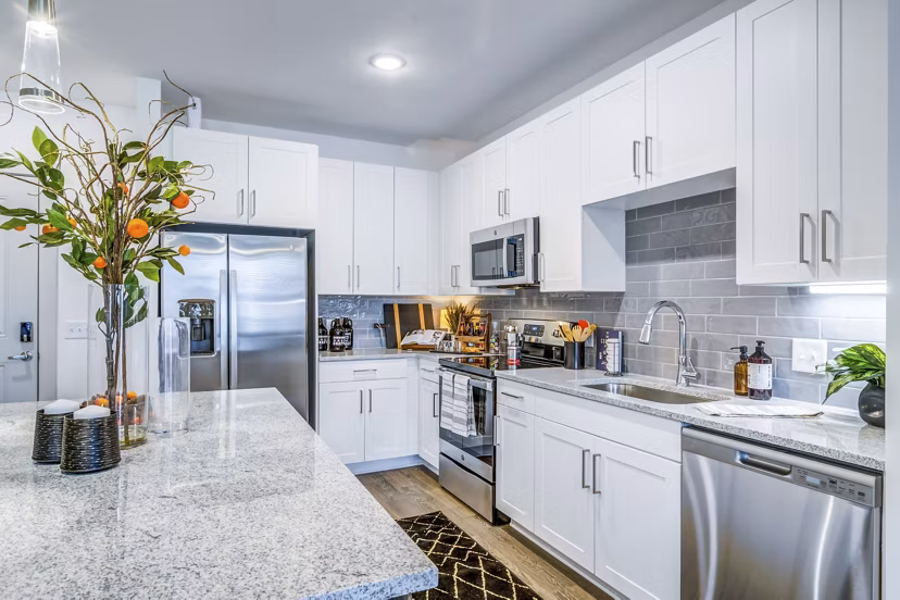 kitchen at The Everly Apartment