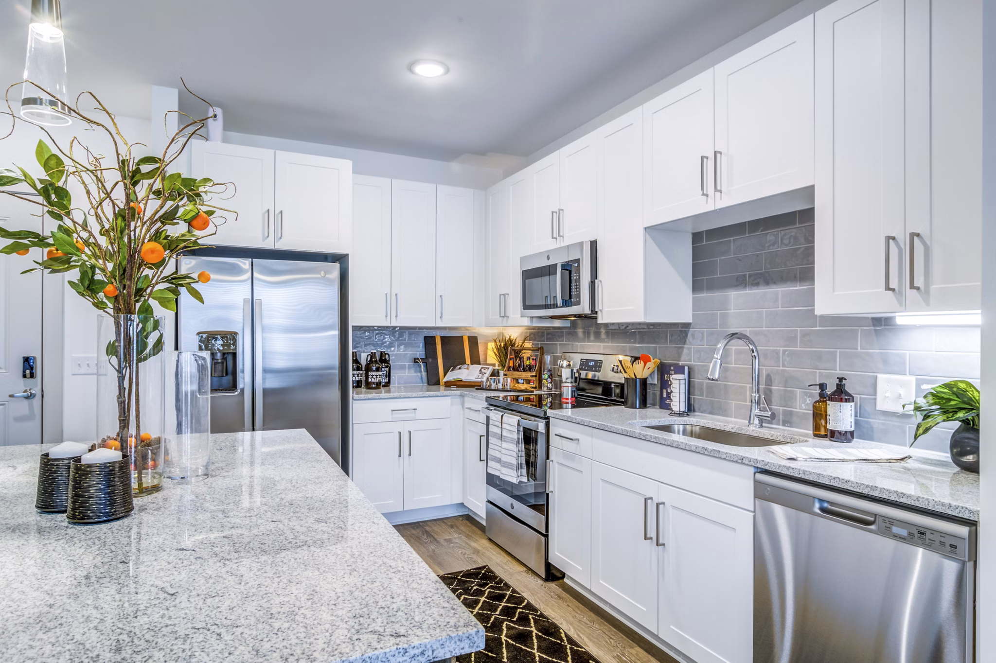 kitchen at The Everly Apartment