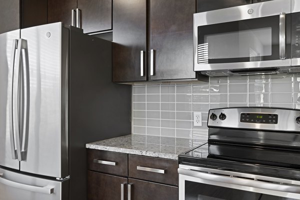 kitchen at The Everly Apartments