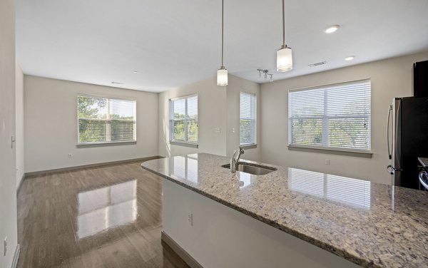 kitchen at The Everly Apartments