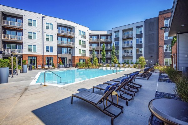 pool at The Everly Apartments