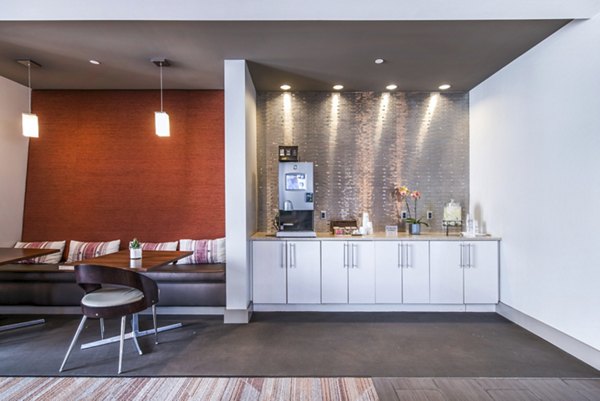 clubhouse/lobby at Atmark Apartments