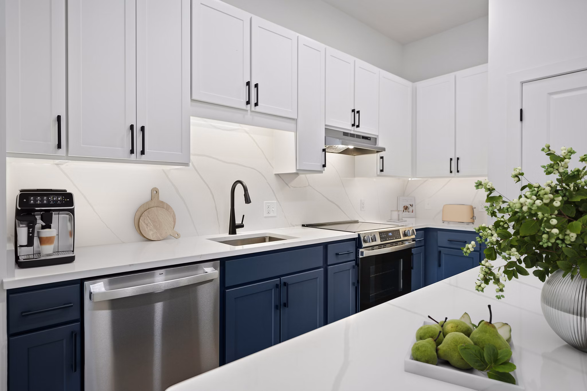 Kitchen at Atmark Apartments