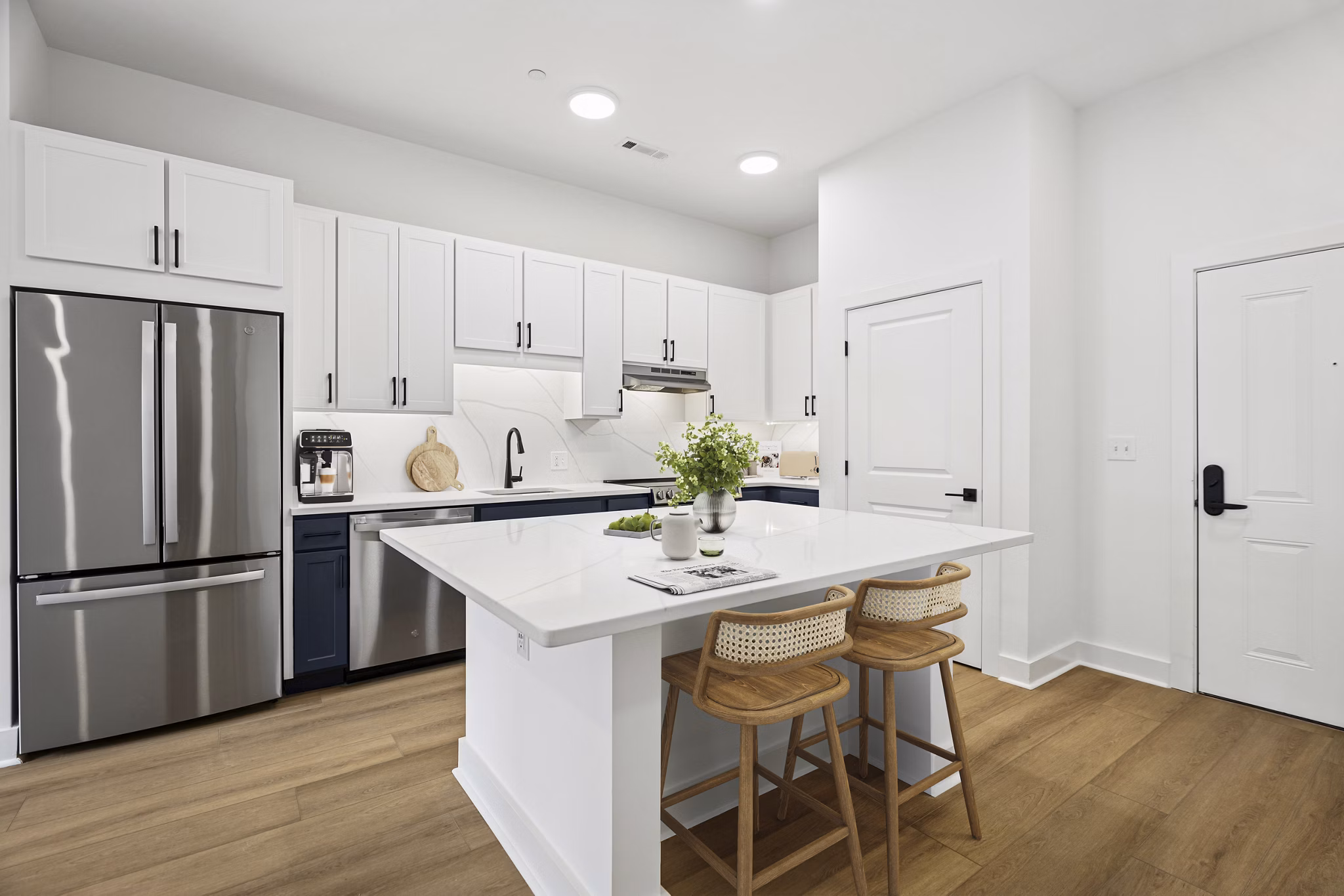 Kitchen at Atmark Apartments