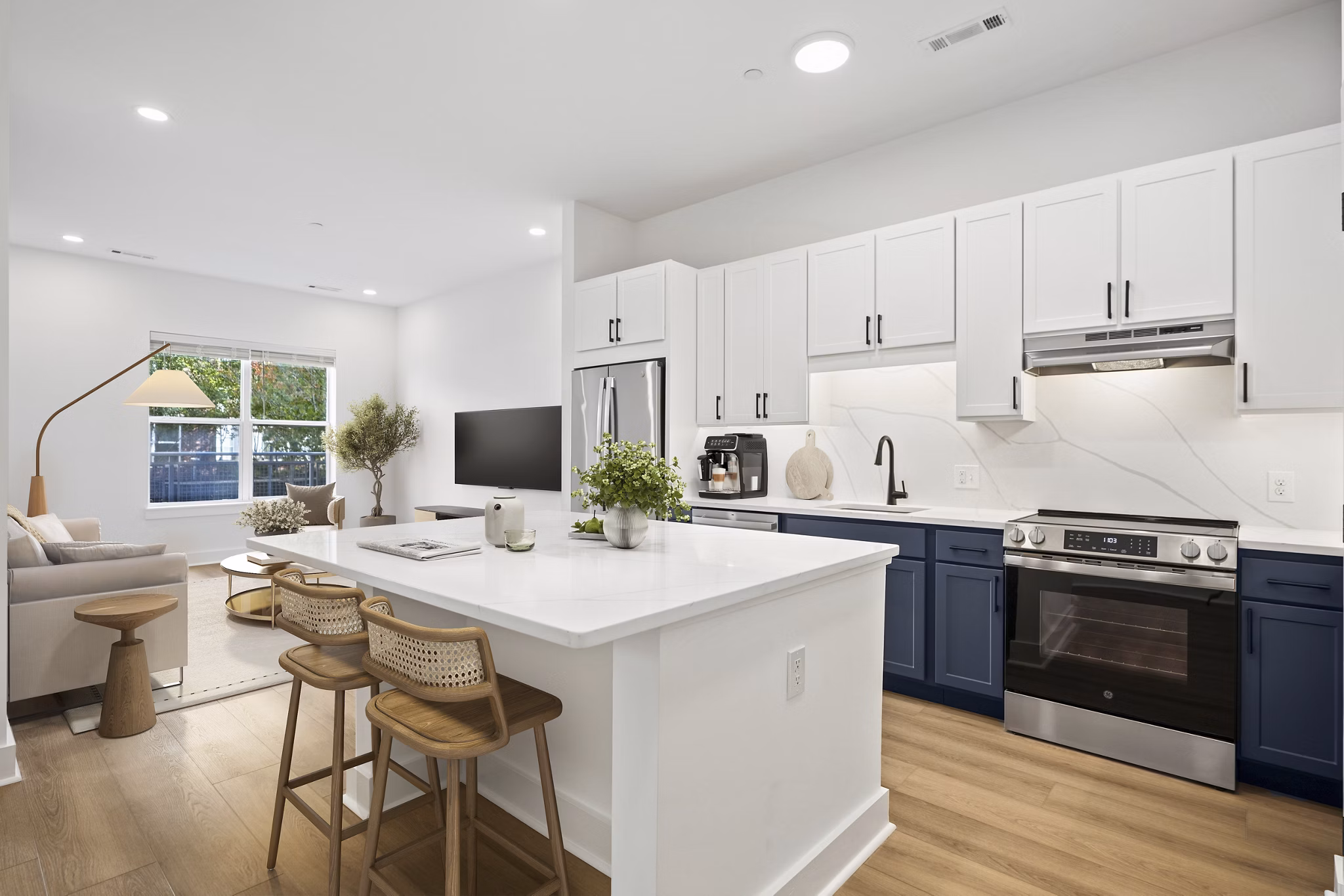 Kitchen at Atmark Apartments