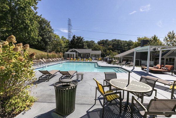 pool at Ridgemont at Stringers Ridge Apartments