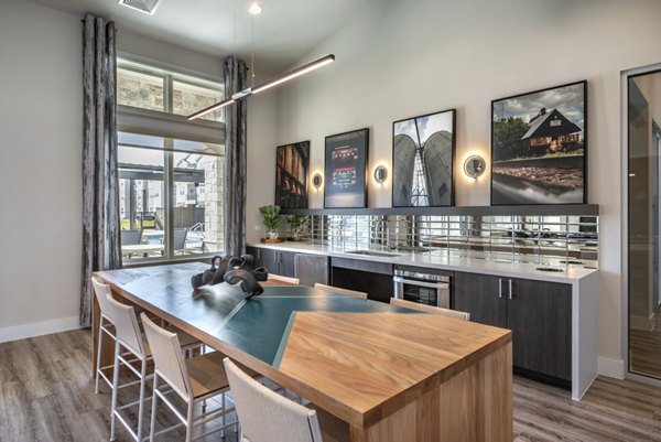 Modern clubhouse at Prose Magnolia Apartments with elegant furnishings and social spaces for Greystar luxury apartment residents