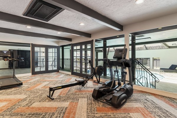 fitness center at Local 1896 Apartments 