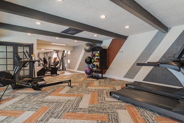 fitness center at Local 1896 Apartments