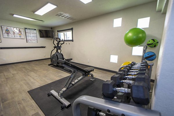 fitness center at Local 1896 Apartments