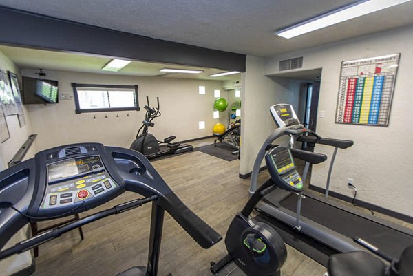 fitness center at Local 1896 Apartments