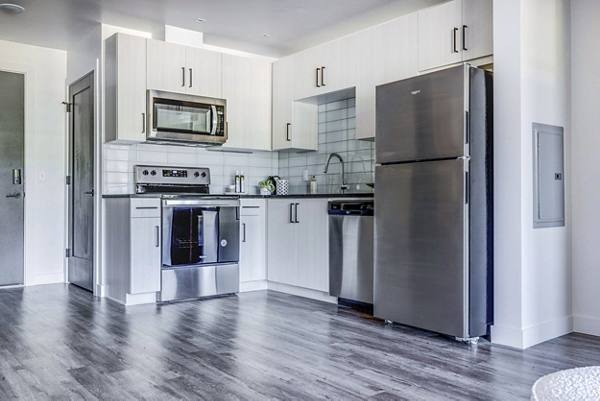 kitchen at Harvest Apartments