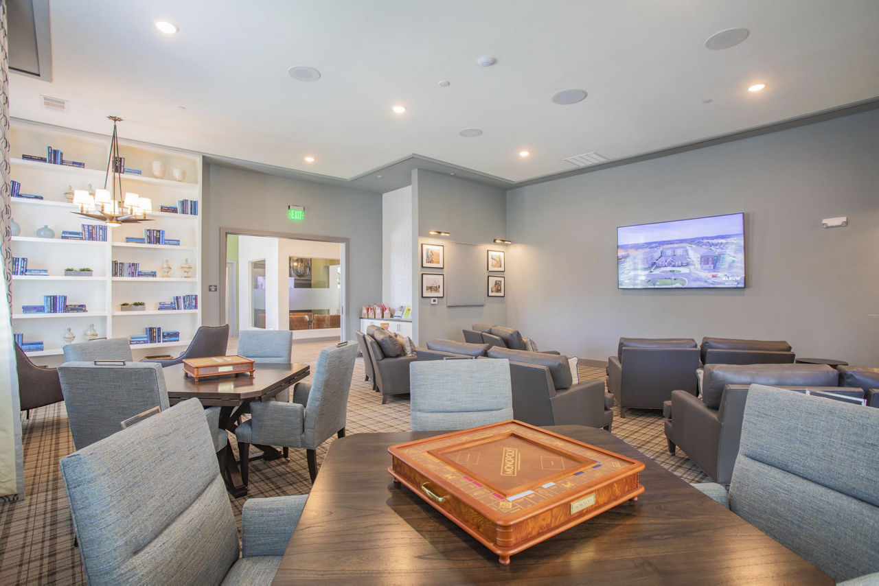 Game room at Album Indian Lake