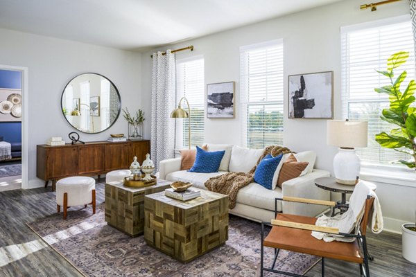 living room at Album Indian Lake Apartments